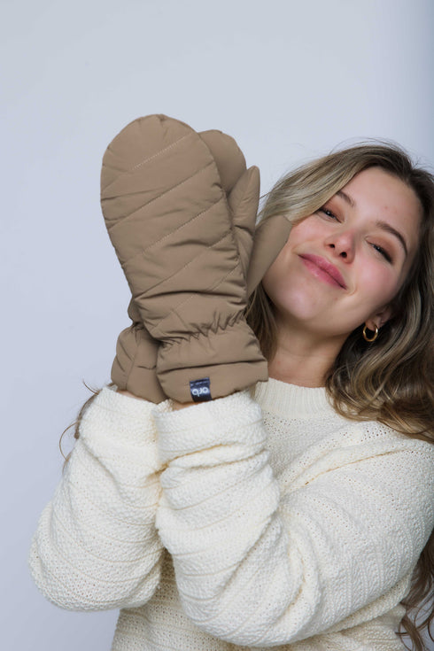 Let it Snow-Puffer Mitts